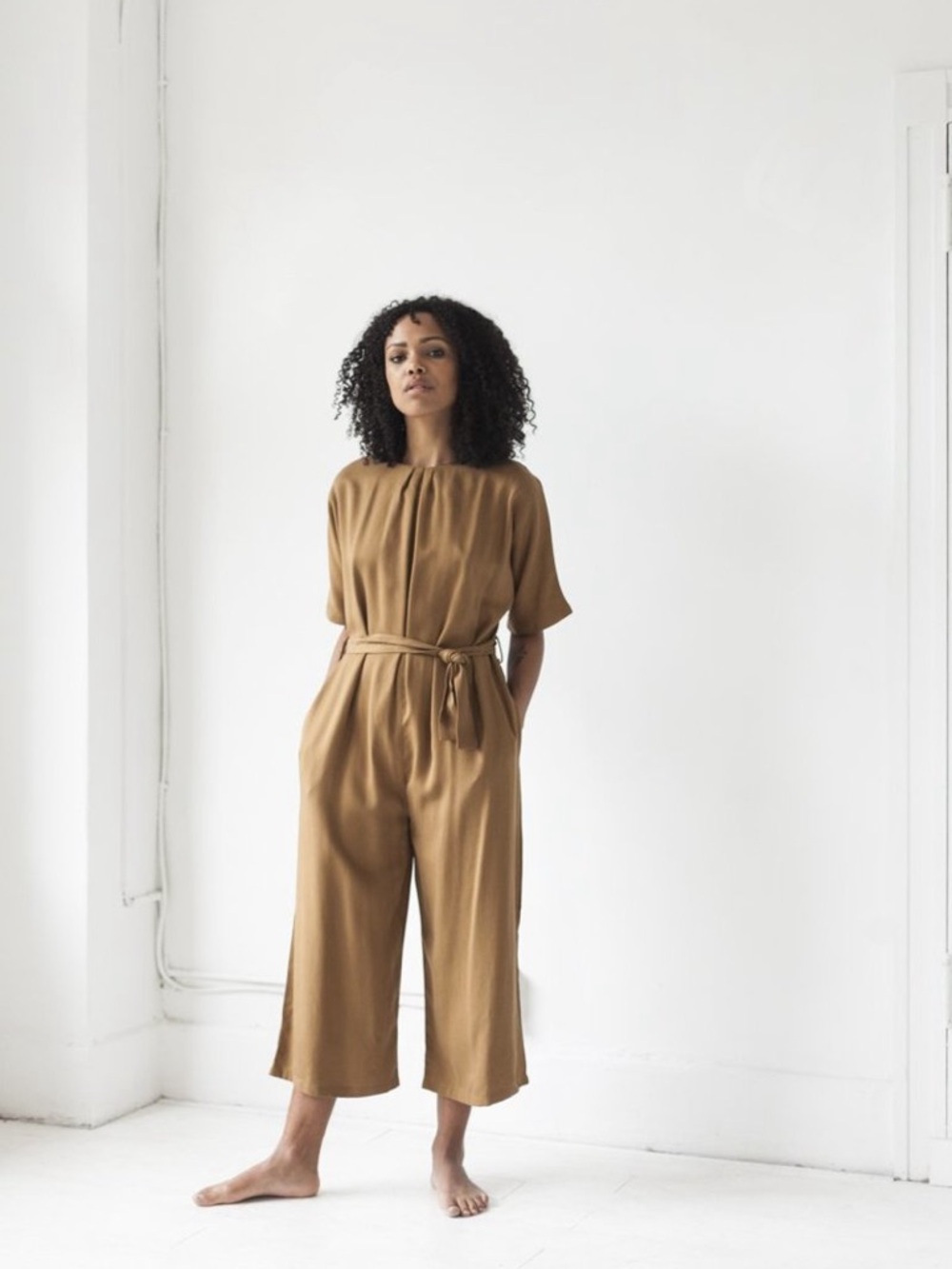 Ozma • Nishi Jumpsuit • Camel